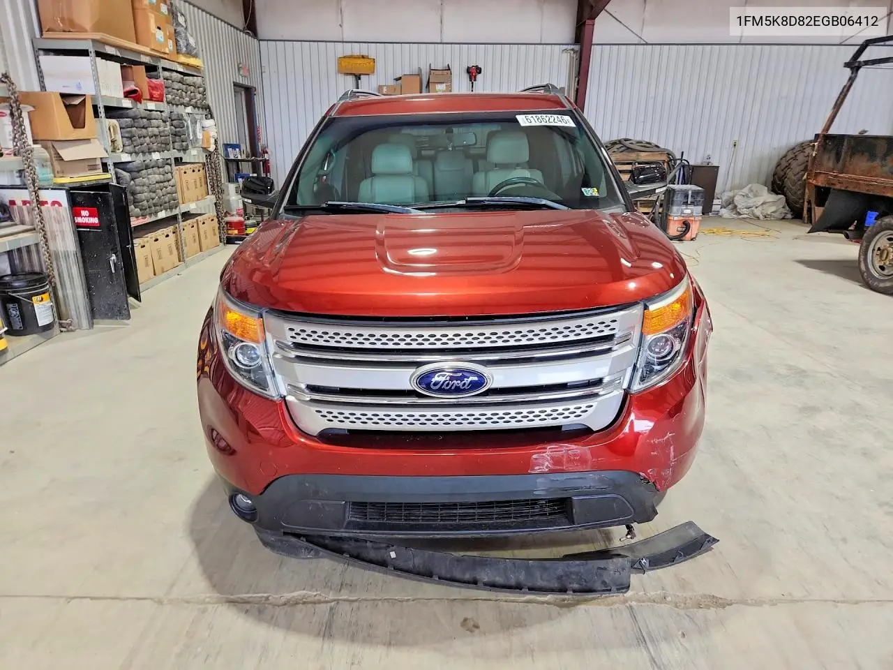 2014 Ford Explorer Xlt VIN: 1FM5K8D82EGB06412 Lot: 61862246