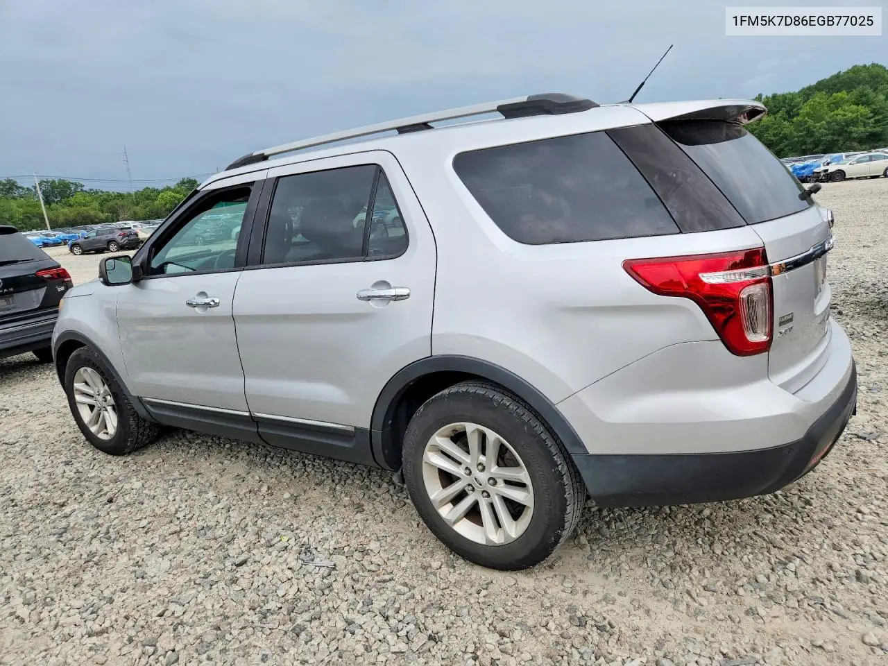 2014 Ford Explorer Xlt VIN: 1FM5K7D86EGB77025 Lot: 62079746