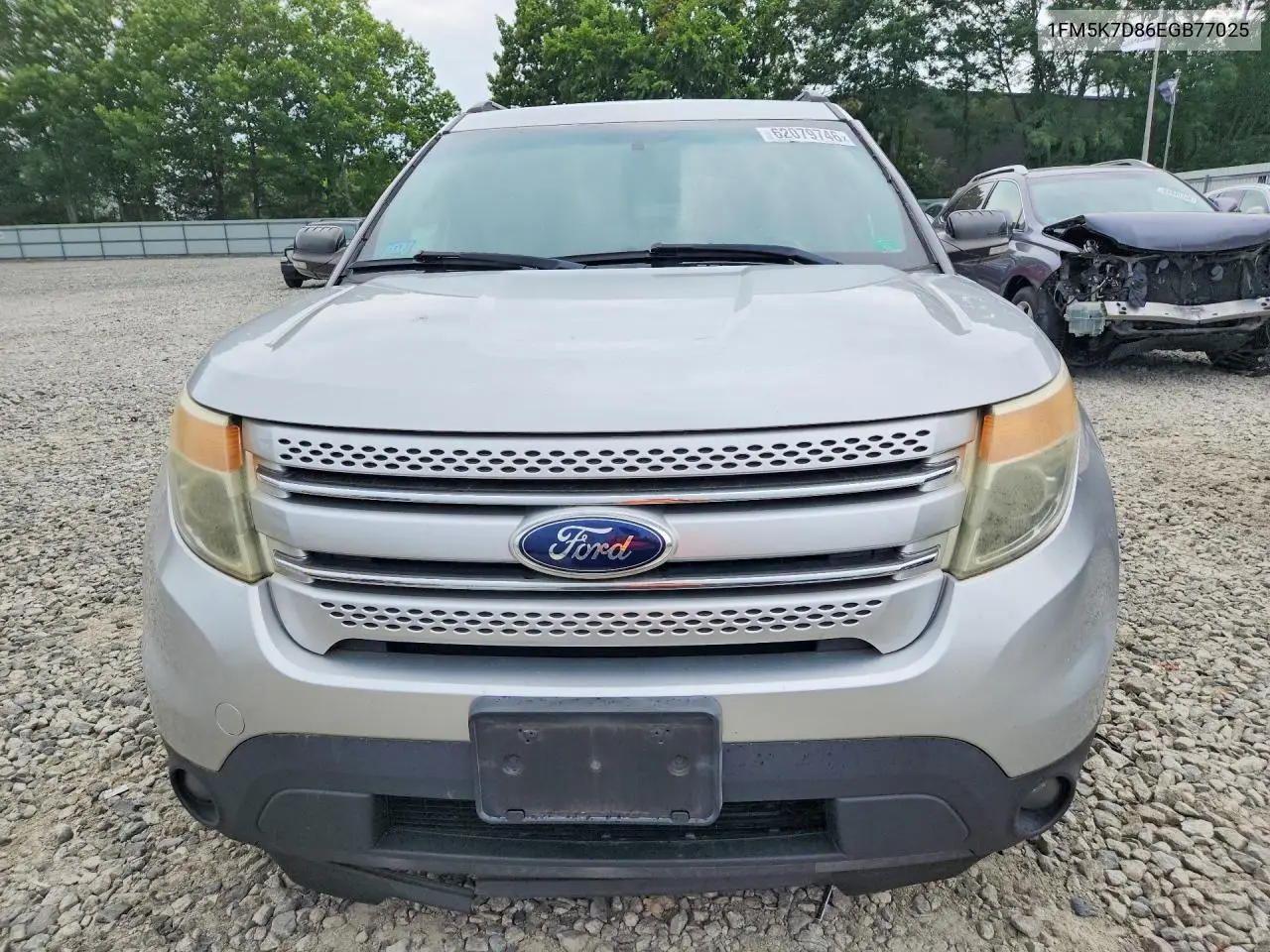 2014 Ford Explorer Xlt VIN: 1FM5K7D86EGB77025 Lot: 62079746