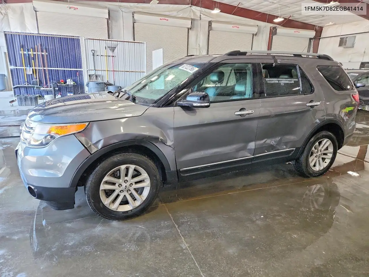 2014 Ford Explorer Xlt VIN: 1FM5K7D82EGB41414 Lot: 62122786