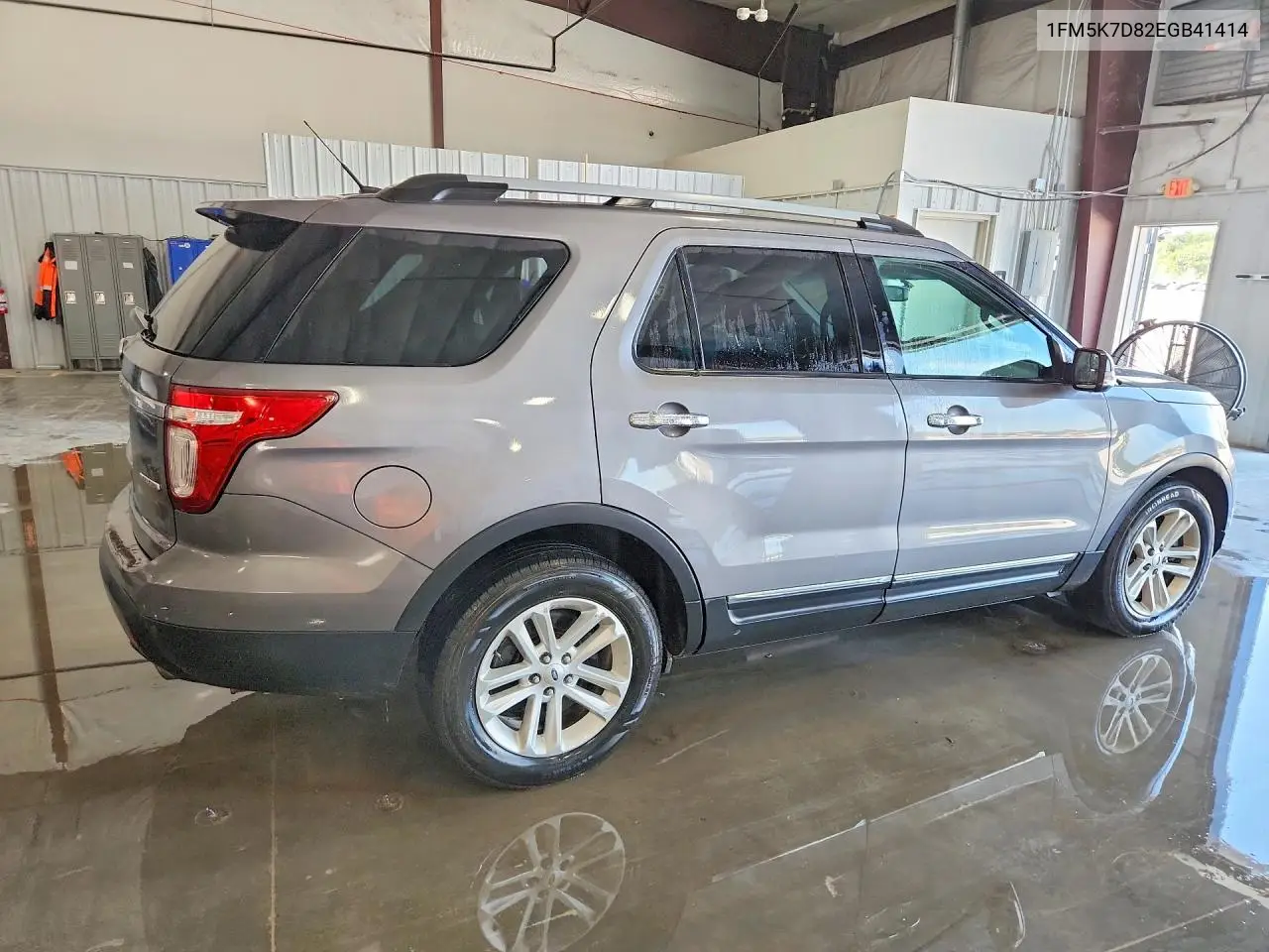 2014 Ford Explorer Xlt VIN: 1FM5K7D82EGB41414 Lot: 62122786