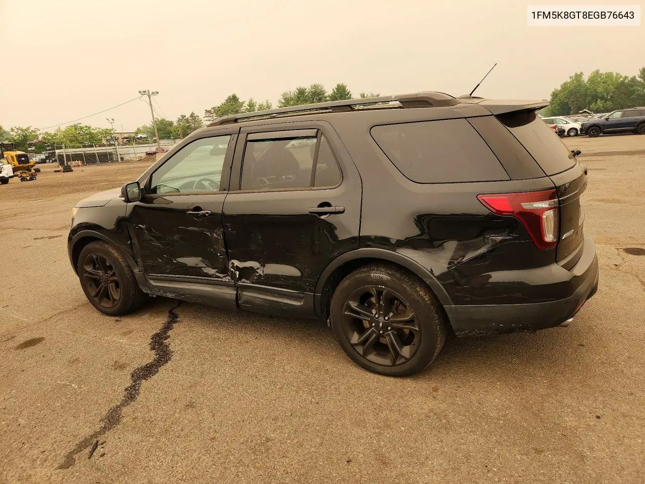 2014 Ford Explorer Sport VIN: 1FM5K8GT8EGB76643 Lot: 85625585