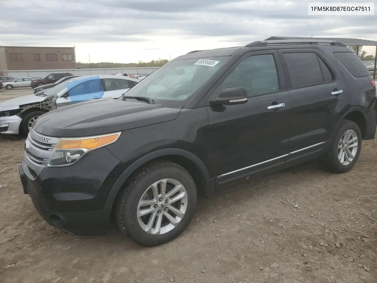 1FM5K8D87EGC47511 2014 Ford Explorer Xlt