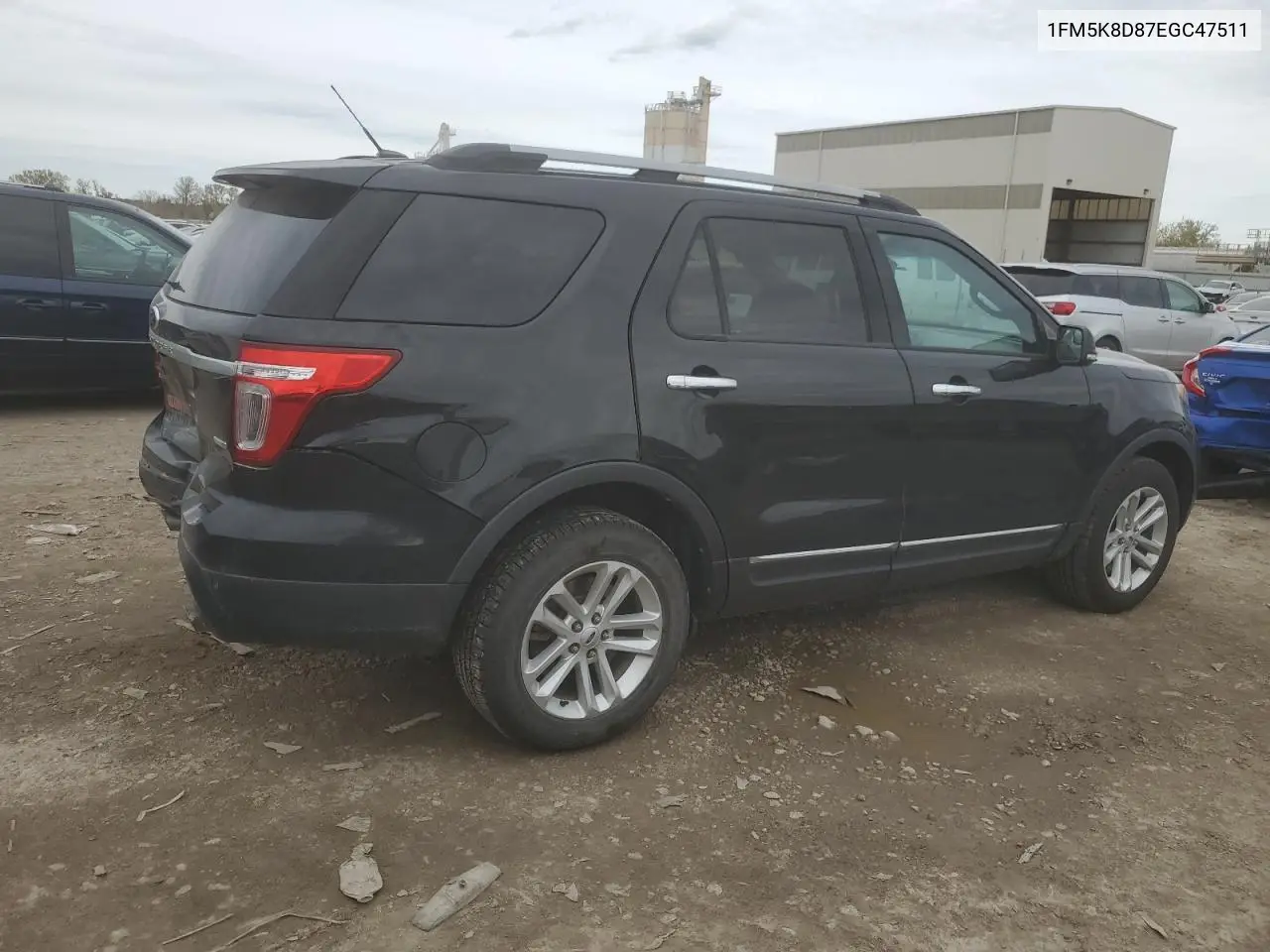 1FM5K8D87EGC47511 2014 Ford Explorer Xlt