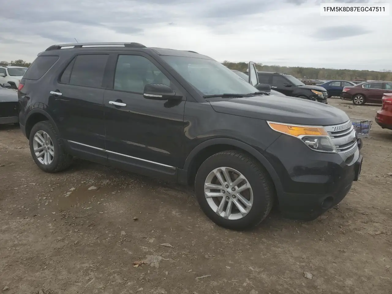 1FM5K8D87EGC47511 2014 Ford Explorer Xlt