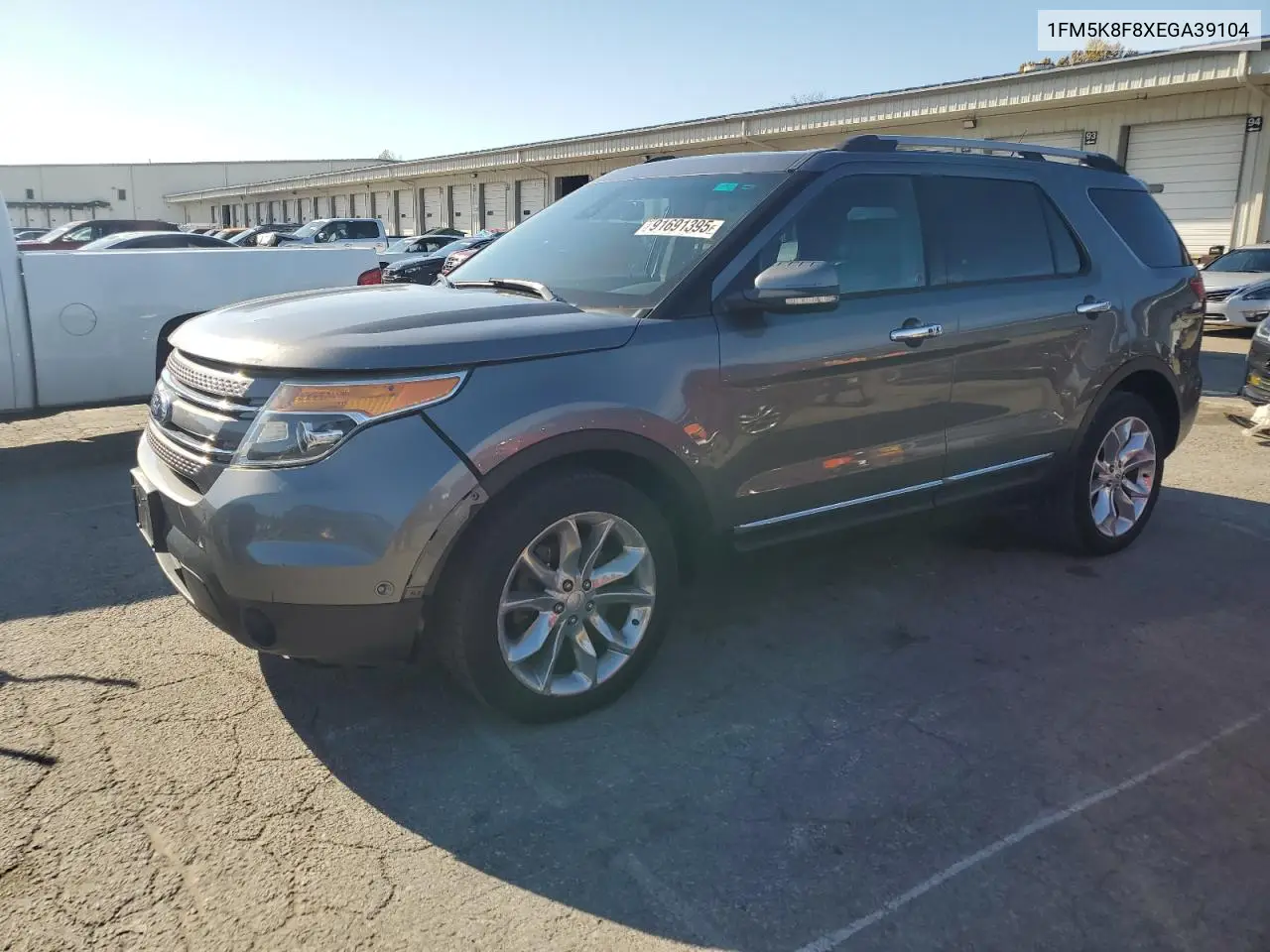 1FM5K8F8XEGA39104 2014 Ford Explorer Limited