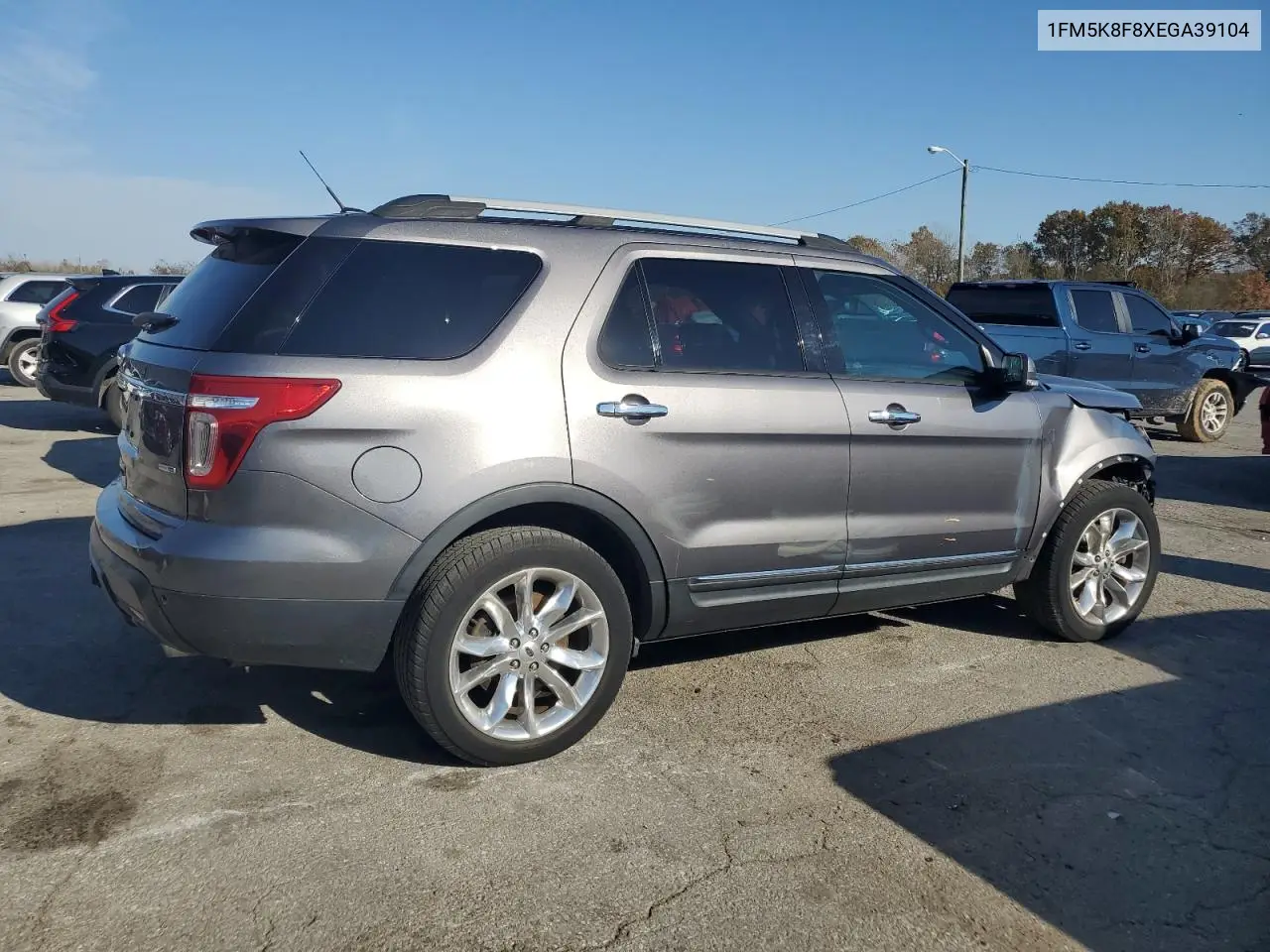1FM5K8F8XEGA39104 2014 Ford Explorer Limited