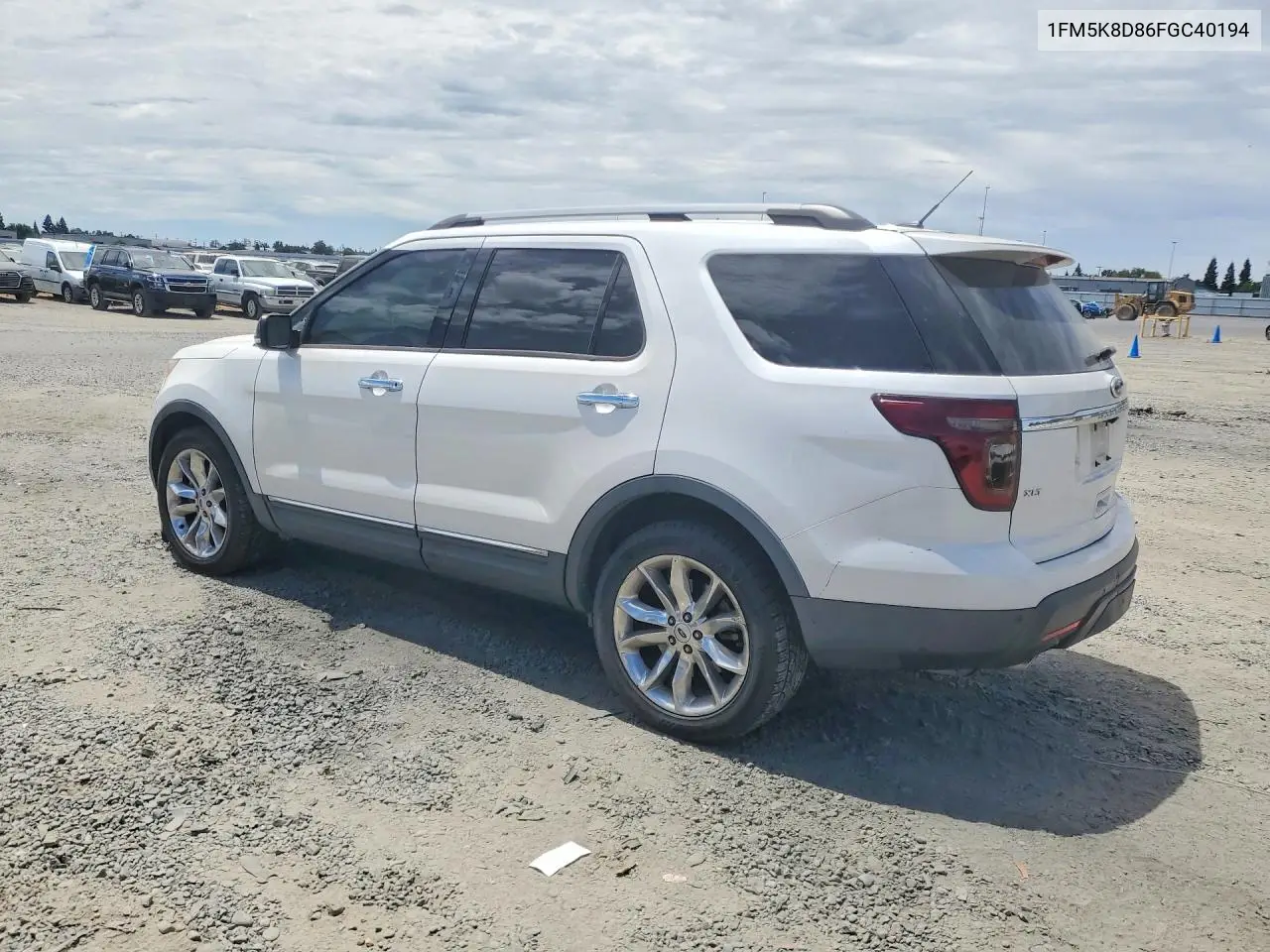 2015 Ford Explorer Xlt VIN: 1FM5K8D86FGC40194 Lot: 58415026