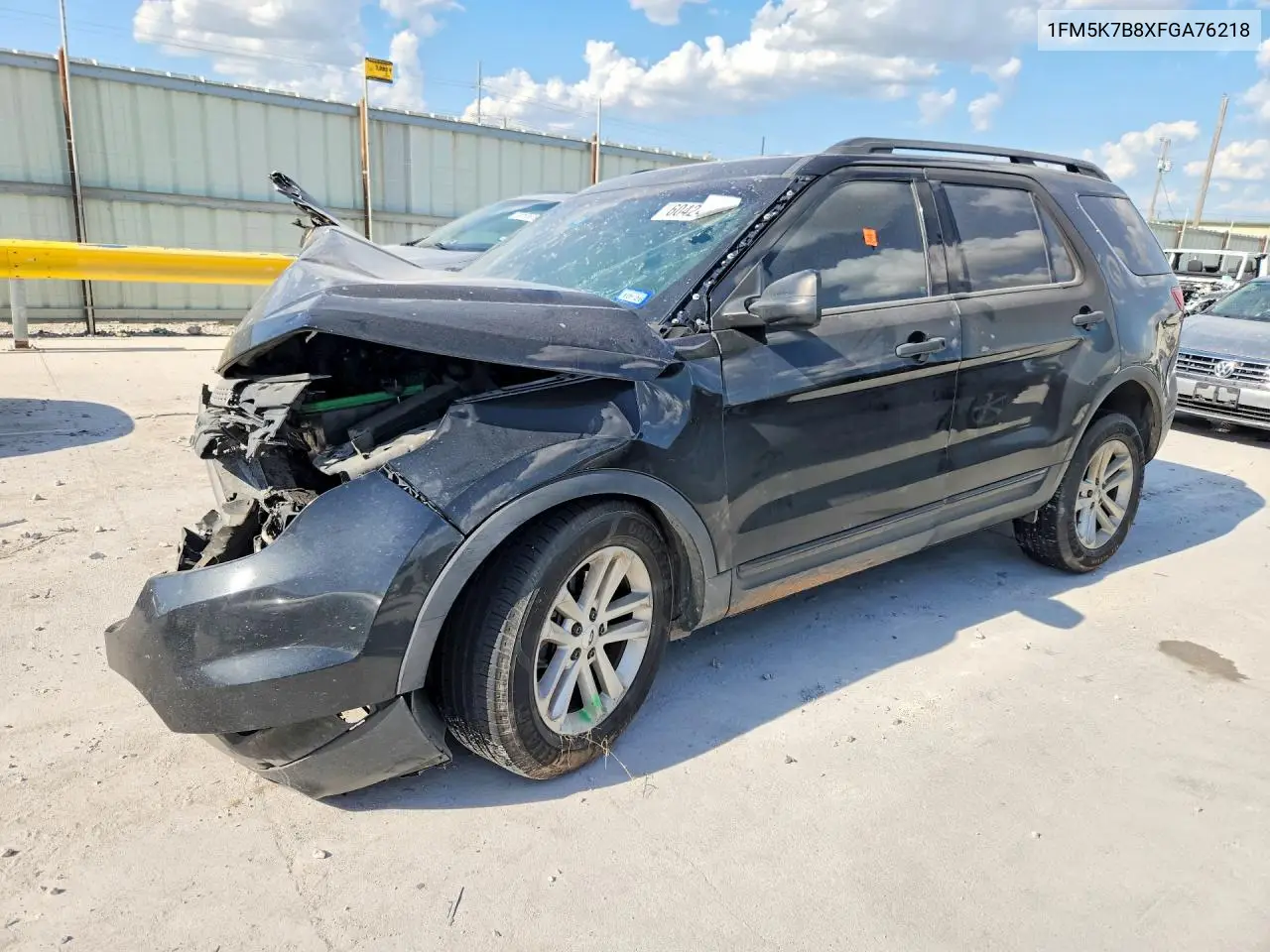 2015 Ford Explorer VIN: 1FM5K7B8XFGA76218 Lot: 60424156