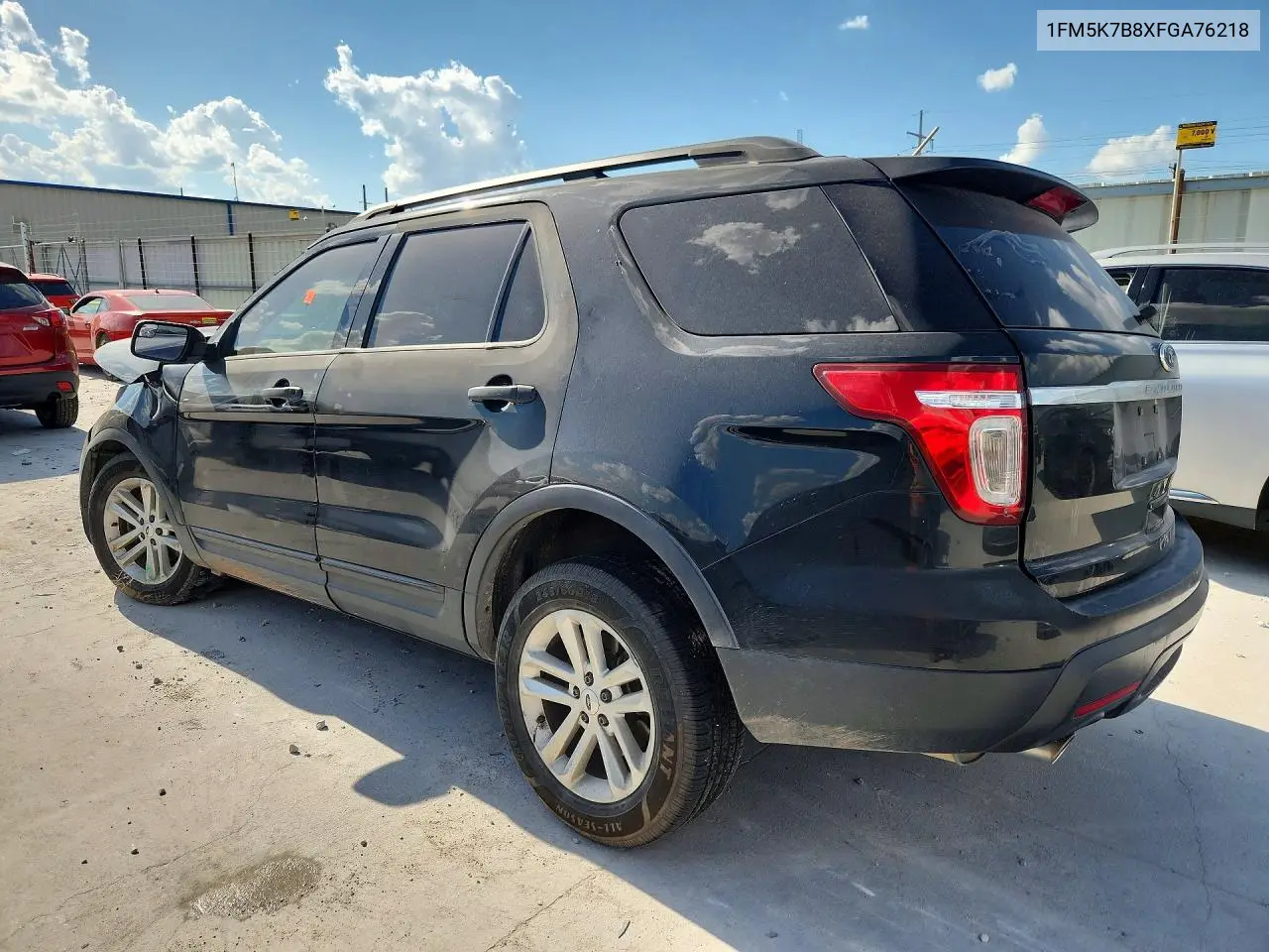 2015 Ford Explorer VIN: 1FM5K7B8XFGA76218 Lot: 60424156