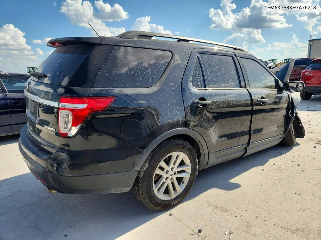 2015 Ford Explorer VIN: 1FM5K7B8XFGA76218 Lot: 60424156