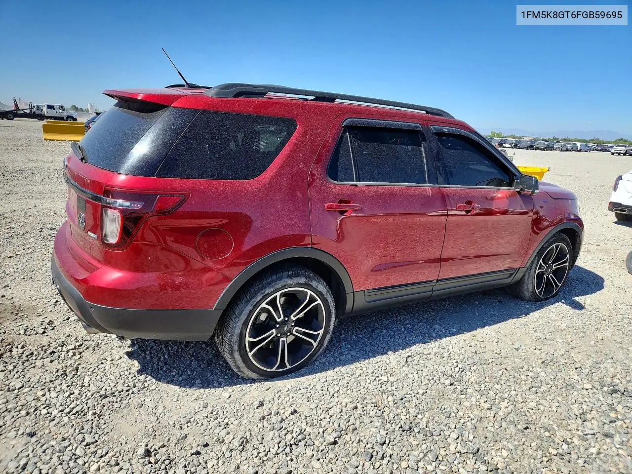 2015 Ford Explorer Sport VIN: 1FM5K8GT6FGB59695 Lot: 60872976