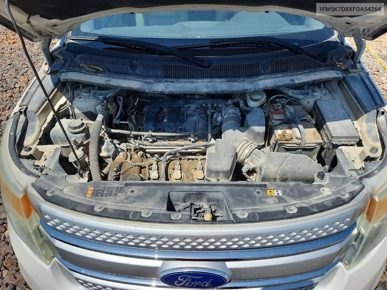 2015 Ford Explorer Xlt VIN: 1FM5K7D8XFGA54264 Lot: 61298046