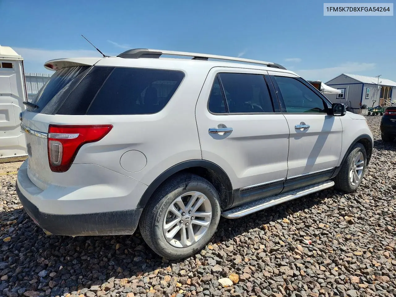 2015 Ford Explorer Xlt VIN: 1FM5K7D8XFGA54264 Lot: 61298046