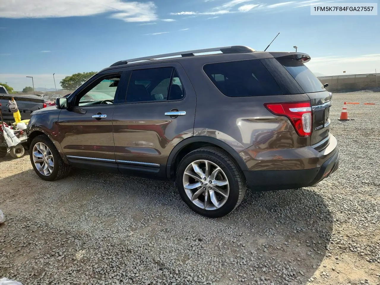 1FM5K7F84FGA27557 2015 Ford Explorer Limited