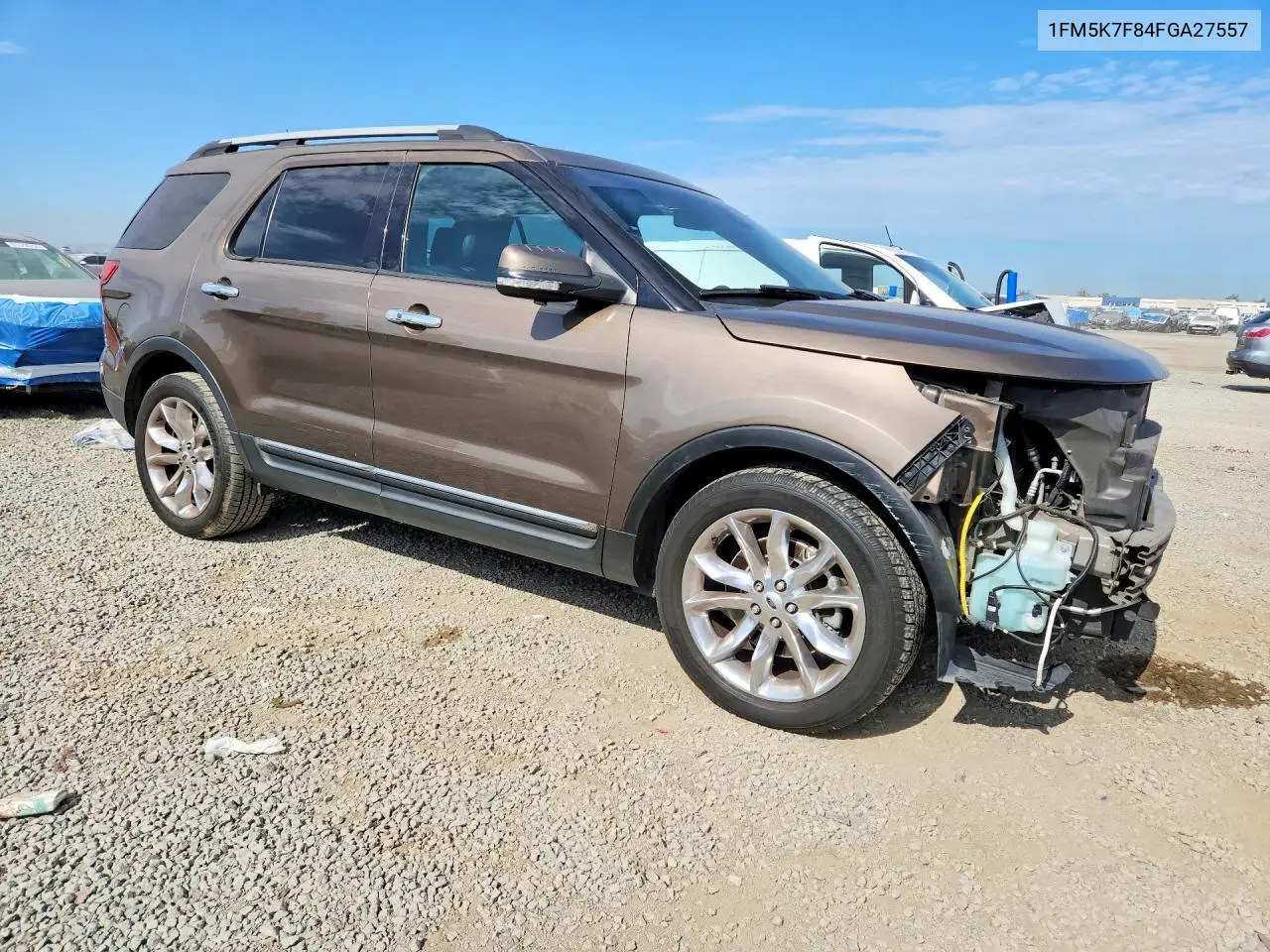 1FM5K7F84FGA27557 2015 Ford Explorer Limited