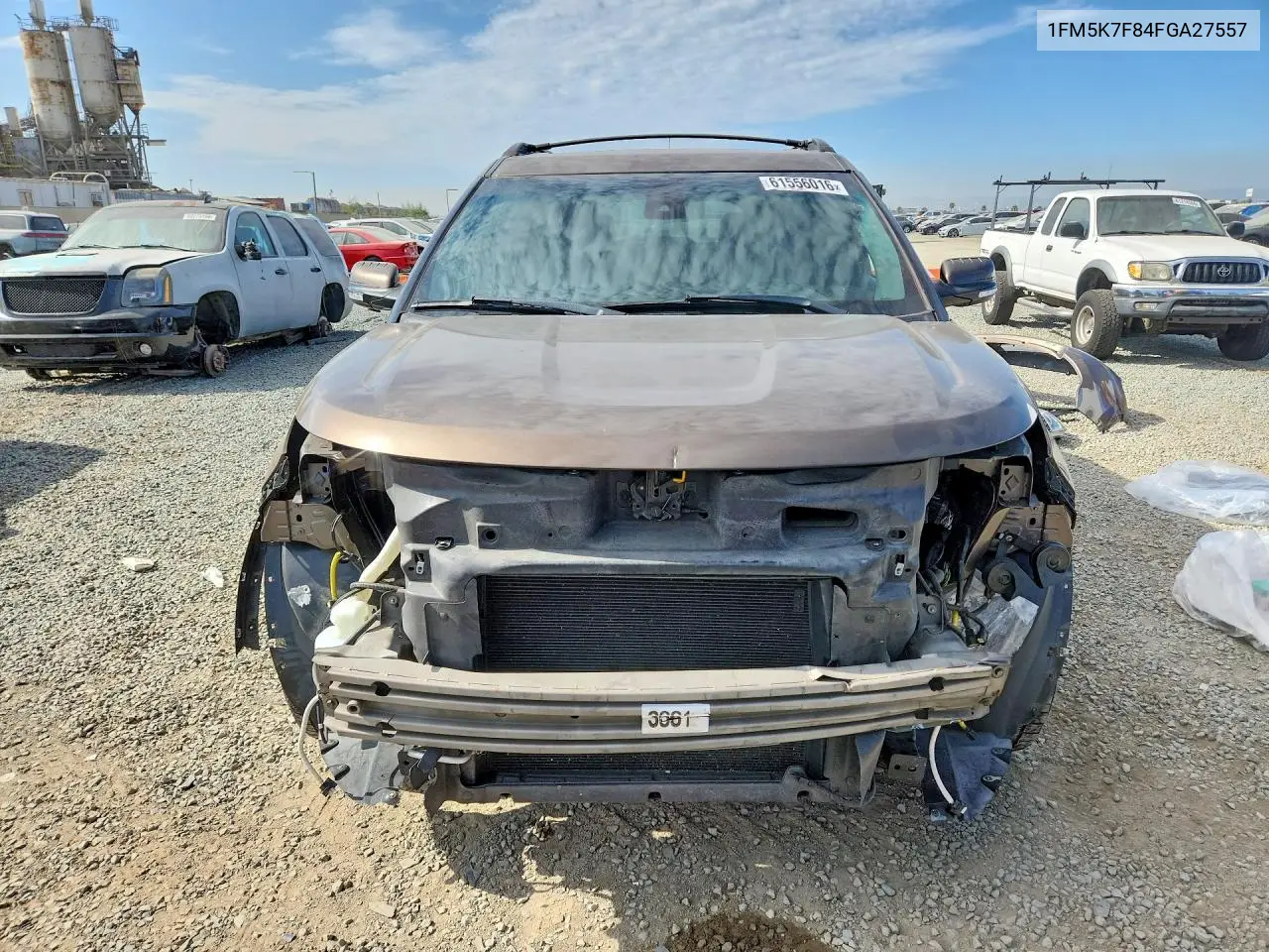 1FM5K7F84FGA27557 2015 Ford Explorer Limited