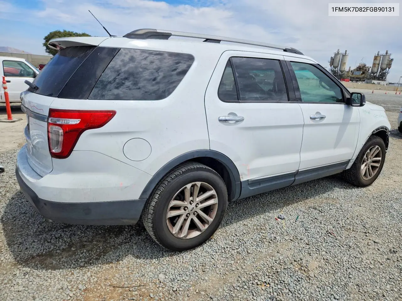 2015 Ford Explorer Xlt VIN: 1FM5K7D82FGB90131 Lot: 61717186