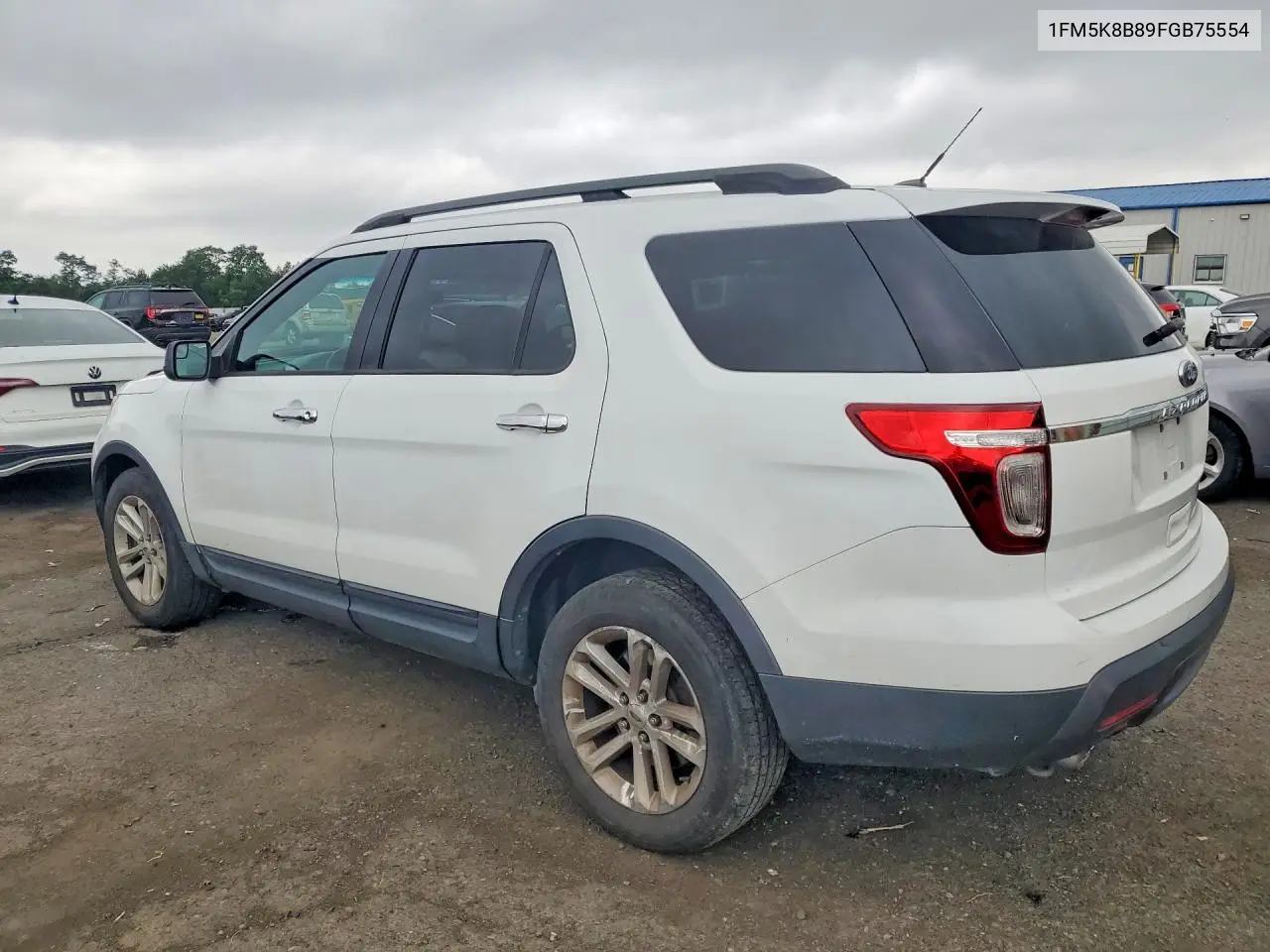 2015 Ford Explorer VIN: 1FM5K8B89FGB75554 Lot: 61744816