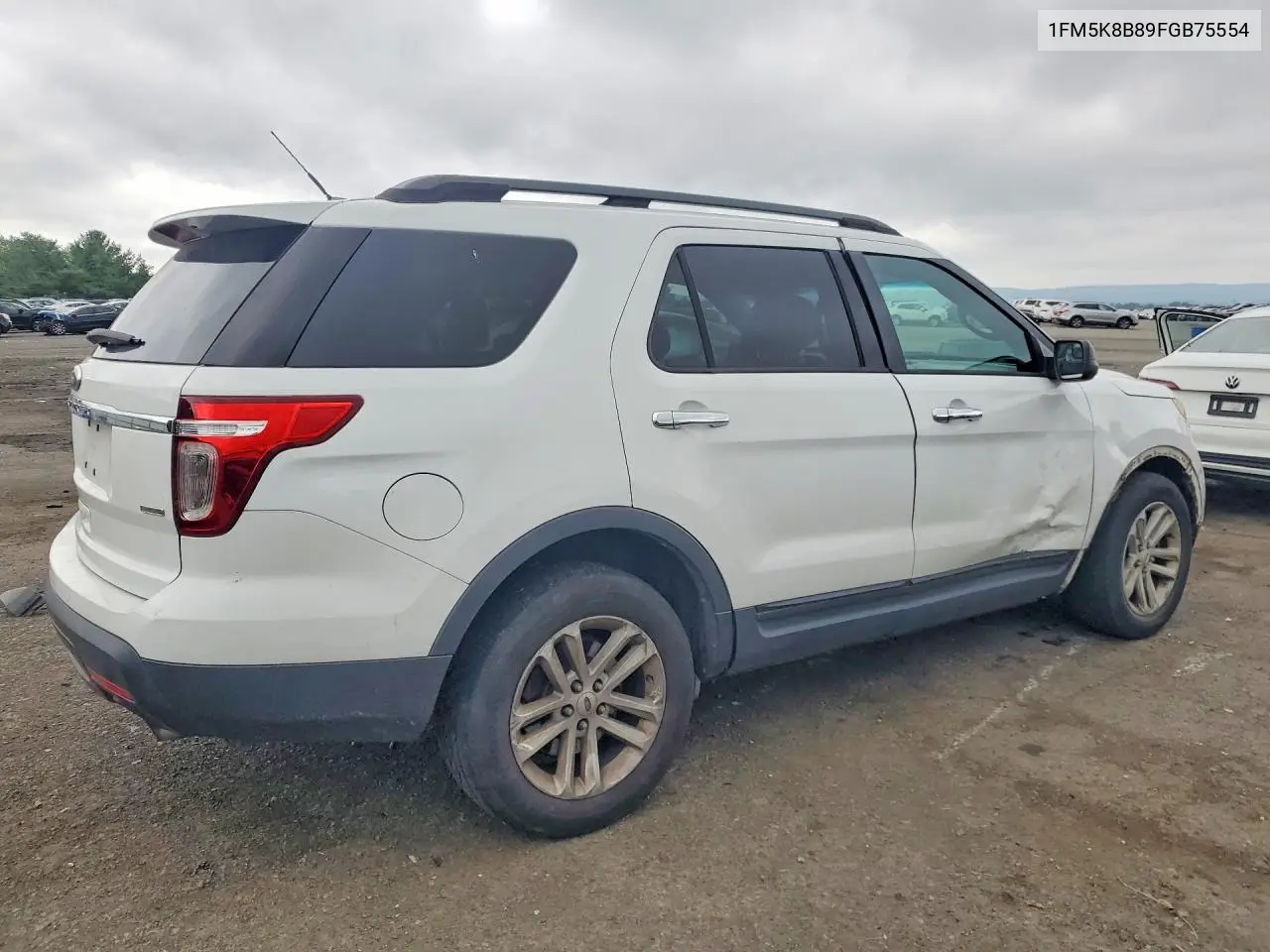 2015 Ford Explorer VIN: 1FM5K8B89FGB75554 Lot: 61744816