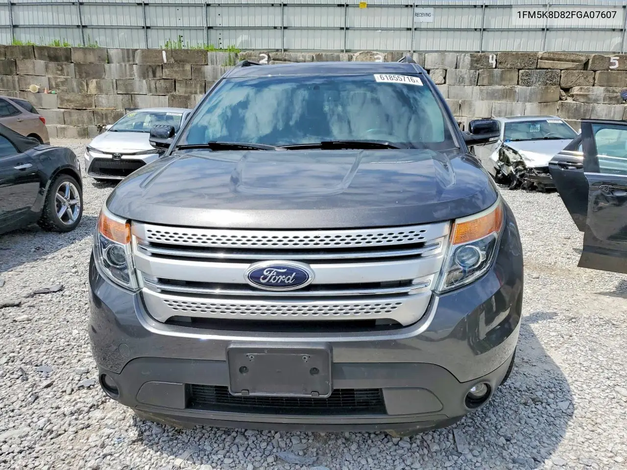 1FM5K8D82FGA07607 2015 Ford Explorer Xlt