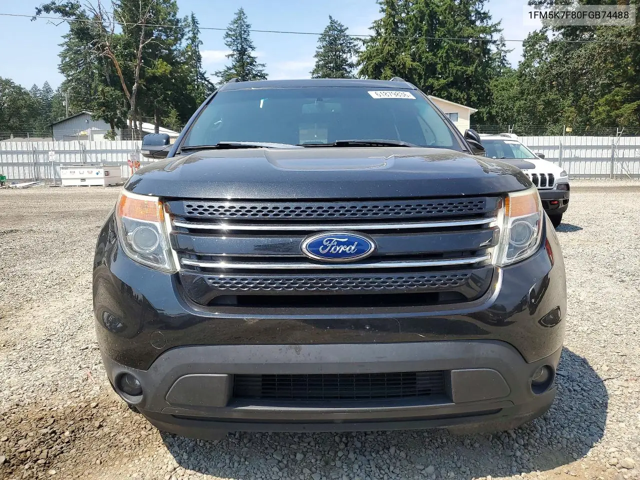 2015 Ford Explorer Limited VIN: 1FM5K7F80FGB74488 Lot: 61879836