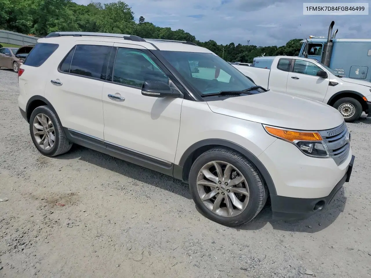 2015 Ford Explorer Xlt VIN: 1FM5K7D84FGB46499 Lot: 61913416