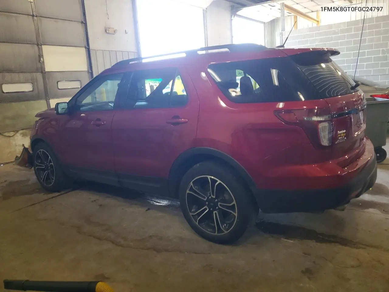 2015 Ford Explorer Sport VIN: 1FM5K8GT0FGC24797 Lot: 61956106