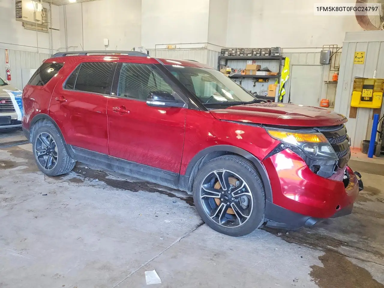 2015 Ford Explorer Sport VIN: 1FM5K8GT0FGC24797 Lot: 61956106