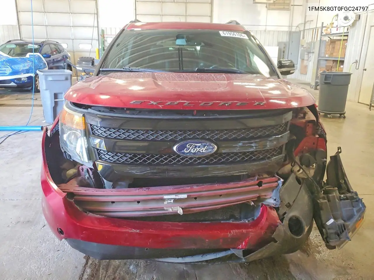 2015 Ford Explorer Sport VIN: 1FM5K8GT0FGC24797 Lot: 61956106