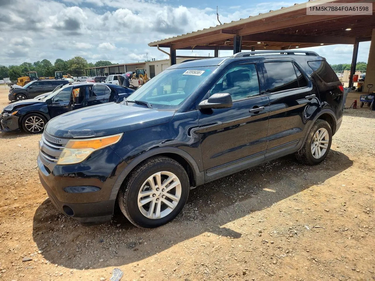 2015 Ford Explorer VIN: 1FM5K7B84FGA61598 Lot: 62095656