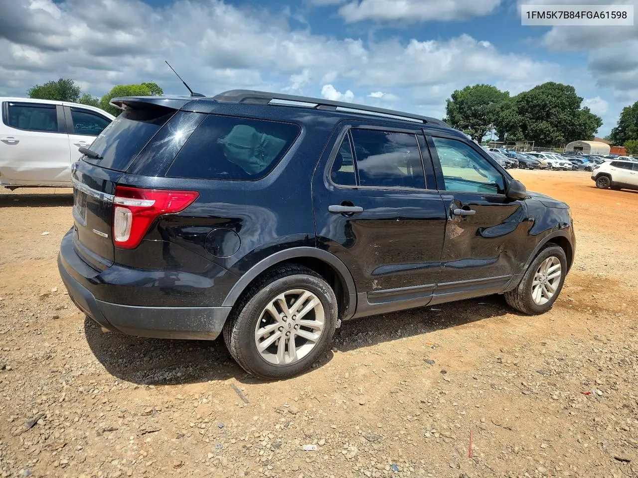 2015 Ford Explorer VIN: 1FM5K7B84FGA61598 Lot: 62095656