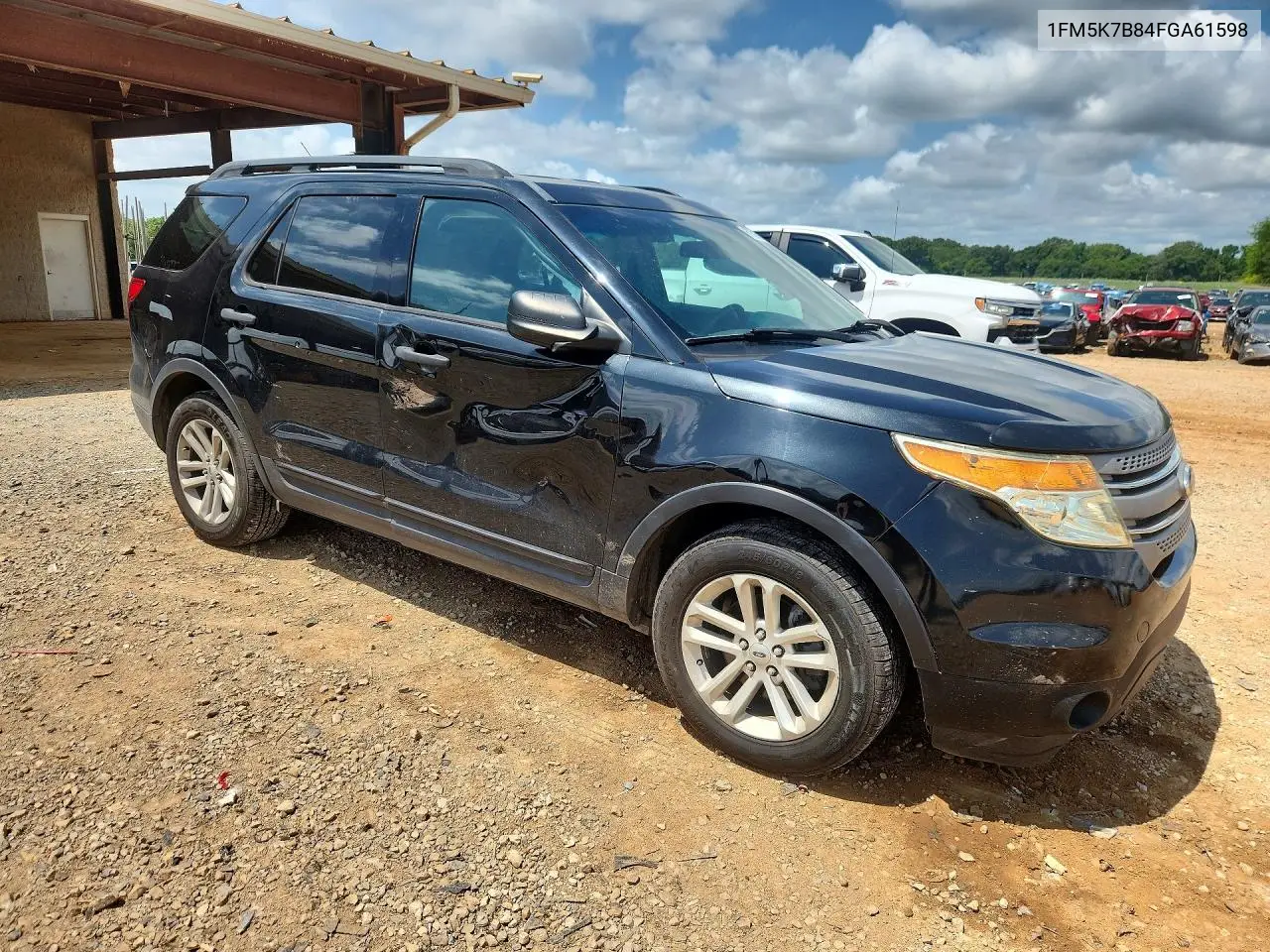 2015 Ford Explorer VIN: 1FM5K7B84FGA61598 Lot: 62095656