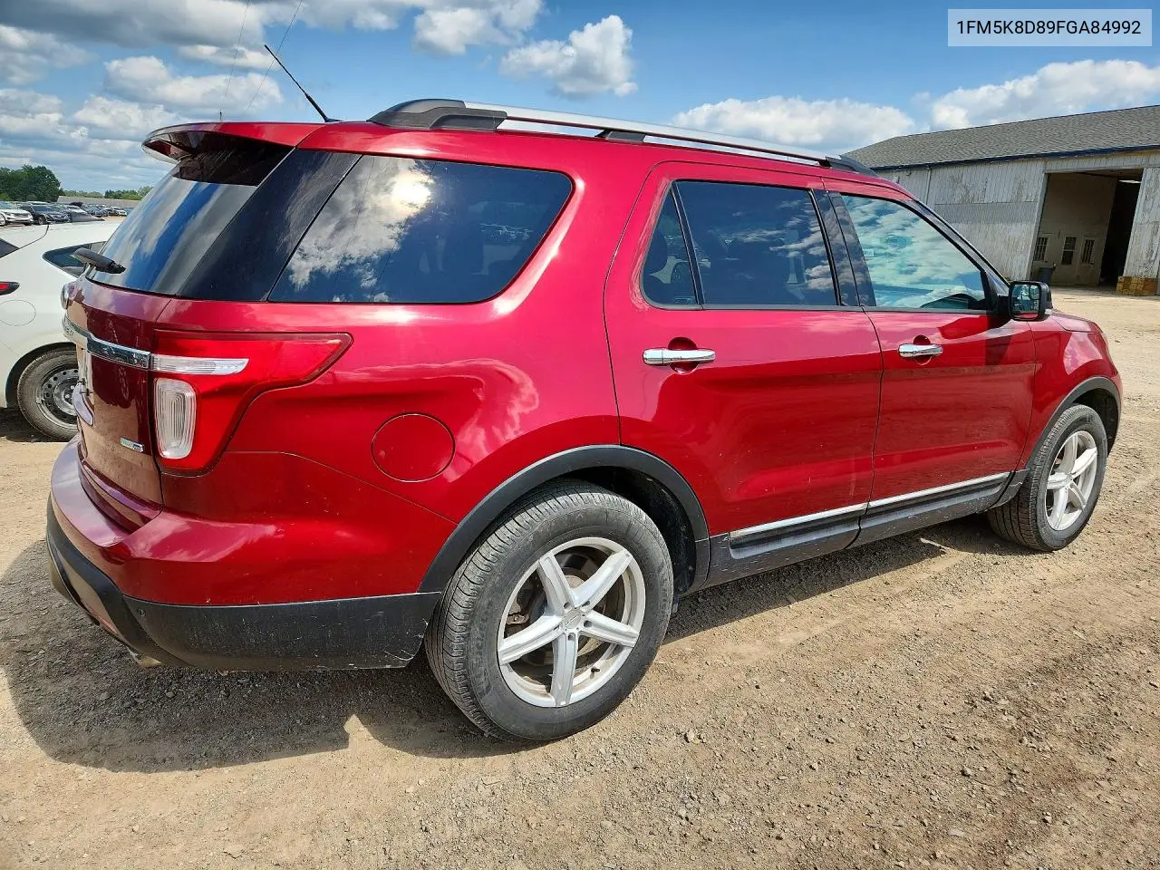 2015 Ford Explorer Xlt VIN: 1FM5K8D89FGA84992 Lot: 62120236