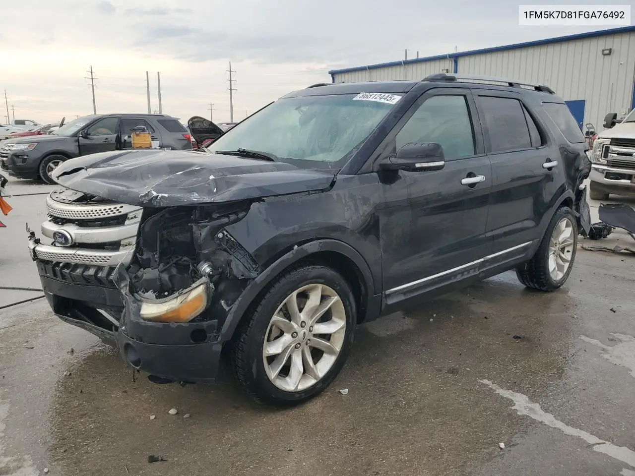 1FM5K7D81FGA76492 2015 Ford Explorer Xlt