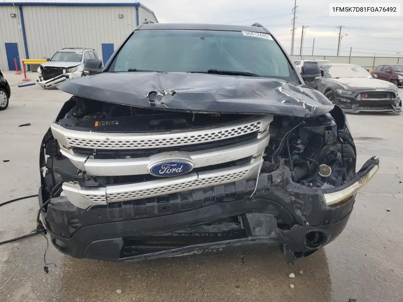 1FM5K7D81FGA76492 2015 Ford Explorer Xlt