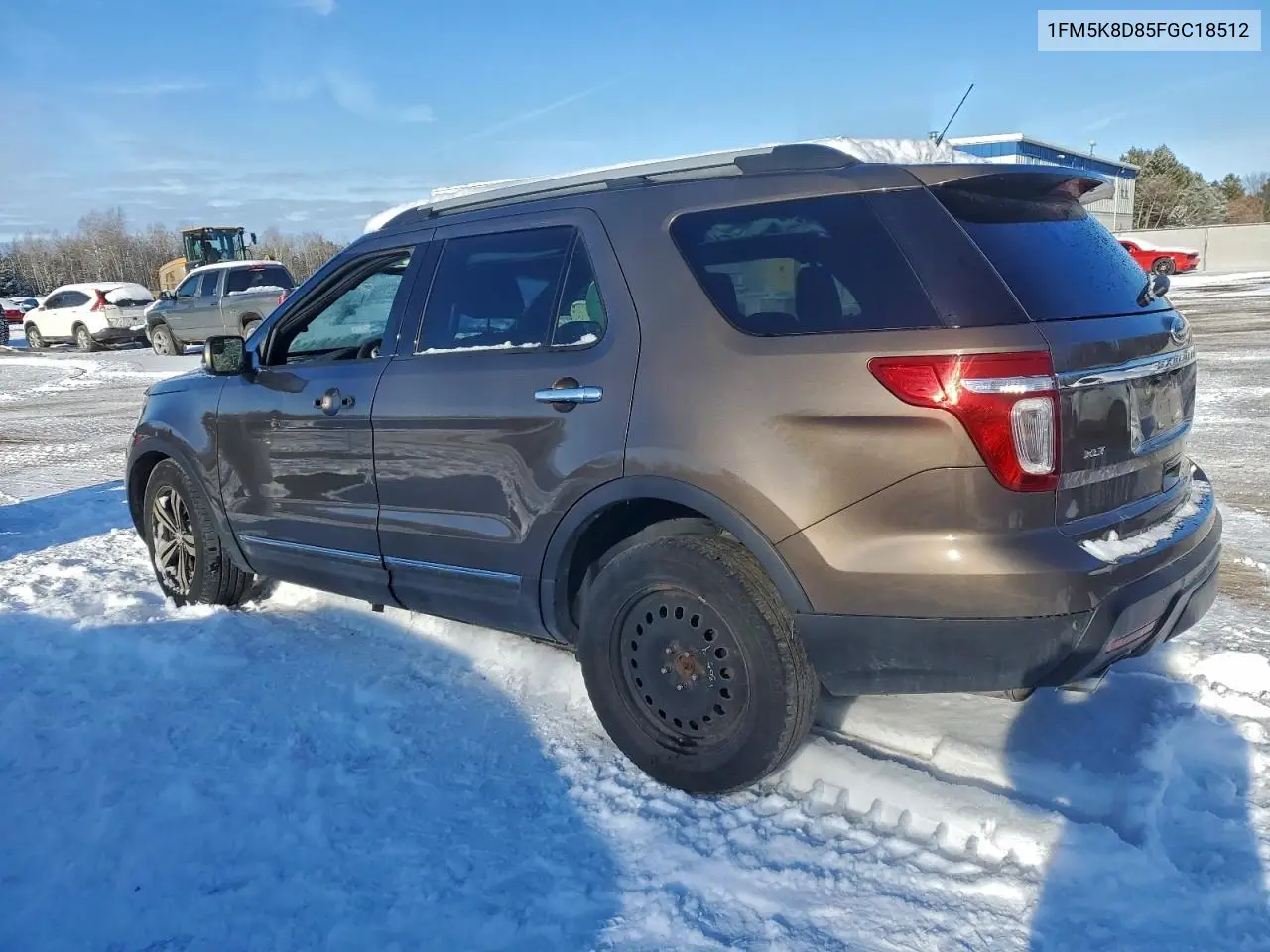 2015 Ford Explorer Xlt VIN: 1FM5K8D85FGC18512 Lot: 91024515