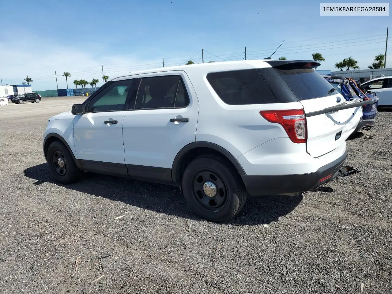 1FM5K8AR4FGA28584 2015 Ford Explorer Police Interceptor