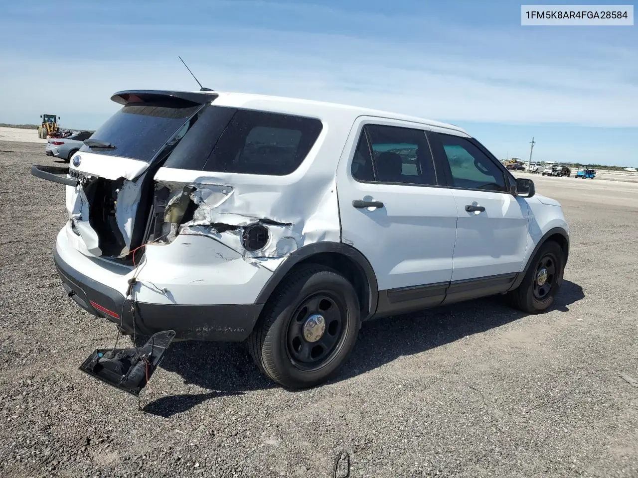 1FM5K8AR4FGA28584 2015 Ford Explorer Police Interceptor