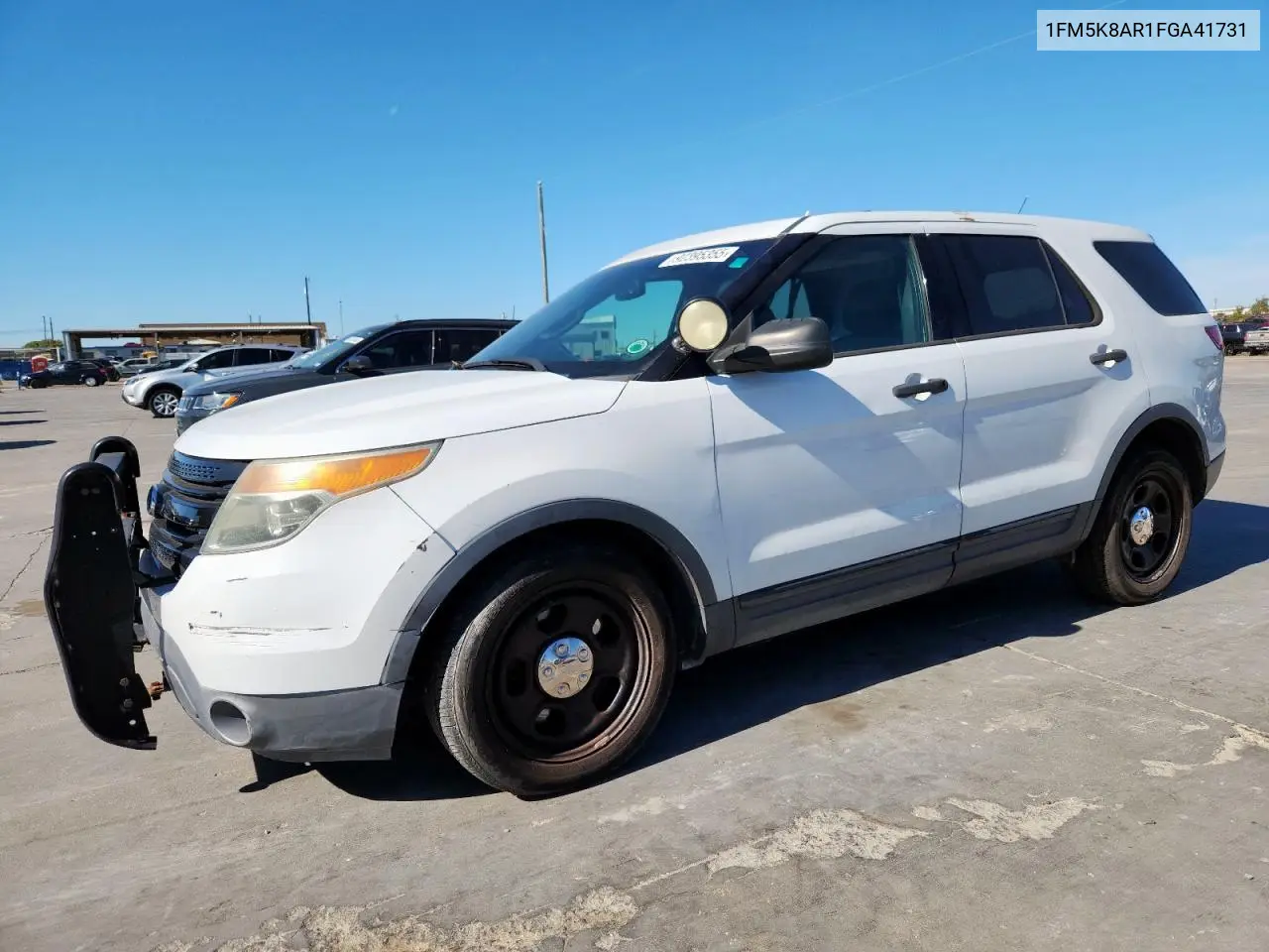 1FM5K8AR1FGA41731 2015 Ford Explorer Police Interceptor