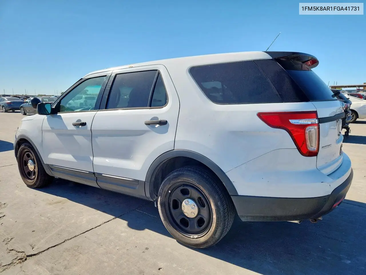 1FM5K8AR1FGA41731 2015 Ford Explorer Police Interceptor