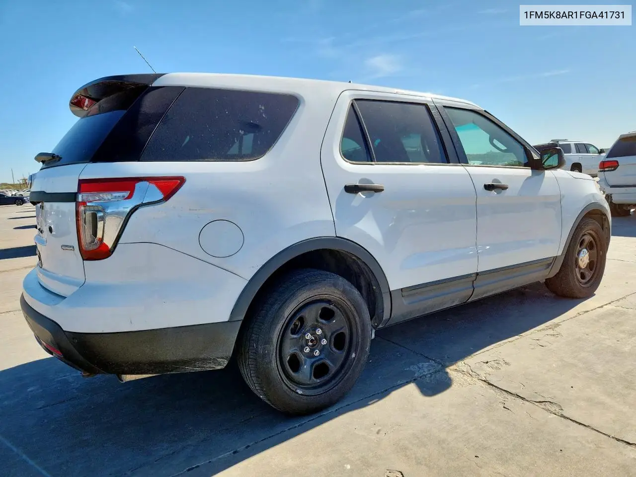 1FM5K8AR1FGA41731 2015 Ford Explorer Police Interceptor