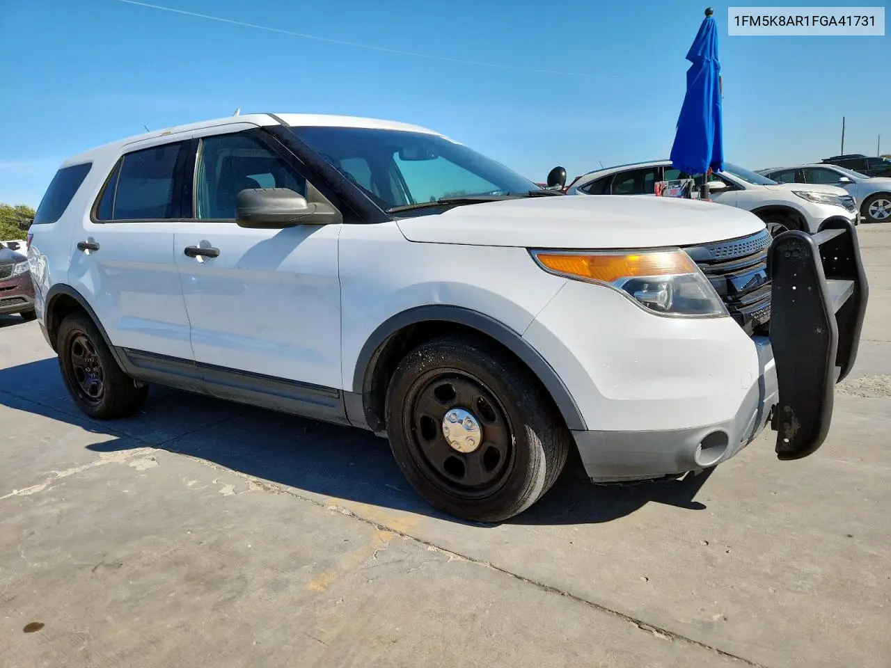 1FM5K8AR1FGA41731 2015 Ford Explorer Police Interceptor