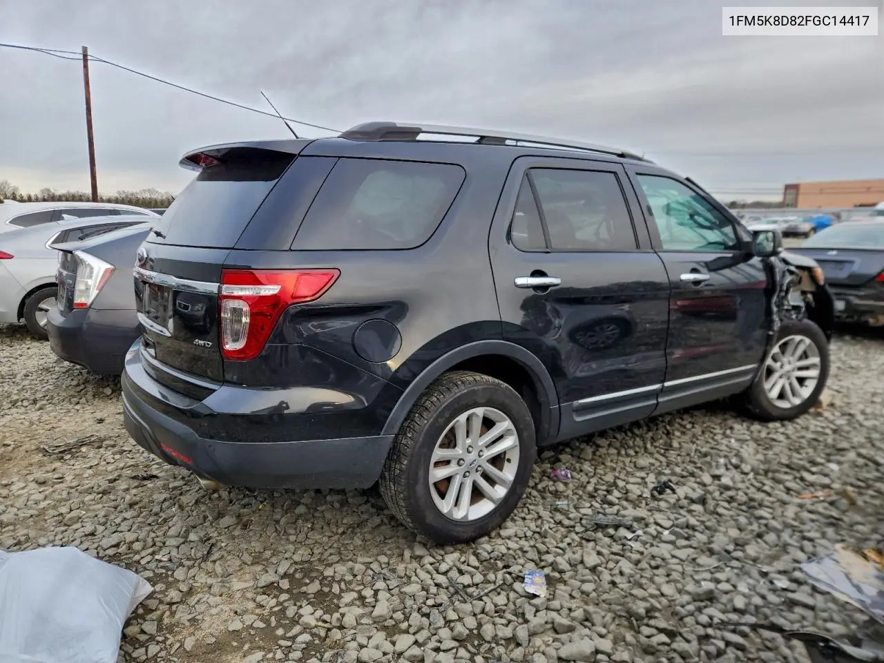 1FM5K8D82FGC14417 2015 Ford Explorer Xlt