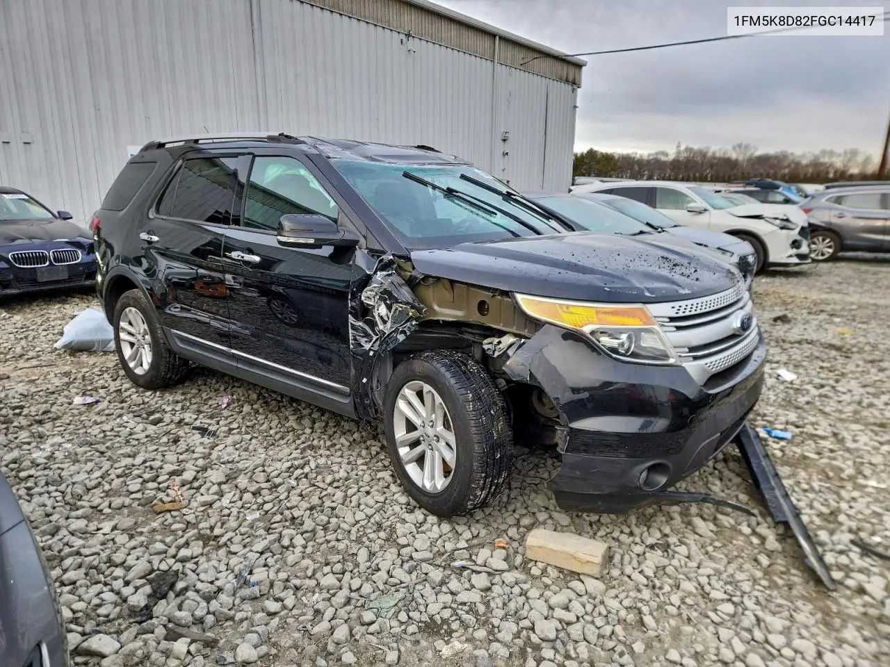 1FM5K8D82FGC14417 2015 Ford Explorer Xlt