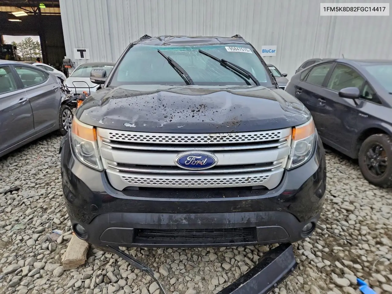 1FM5K8D82FGC14417 2015 Ford Explorer Xlt