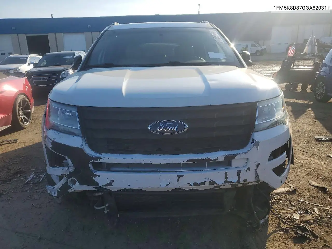 1FM5K8D87GGA82031 2016 Ford Explorer Xlt