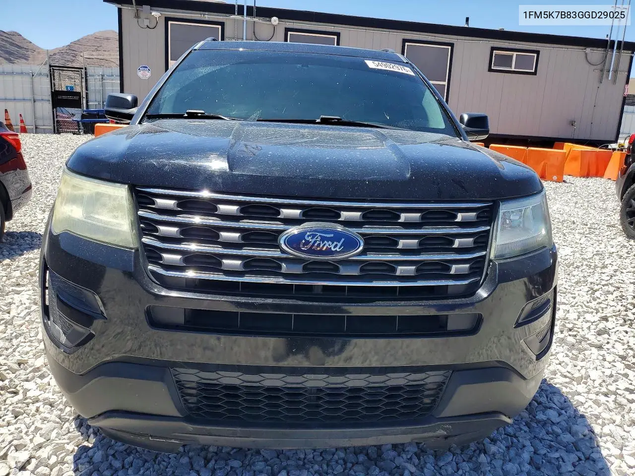 2016 Ford Explorer VIN: 1FM5K7B83GGD29025 Lot: 54902976