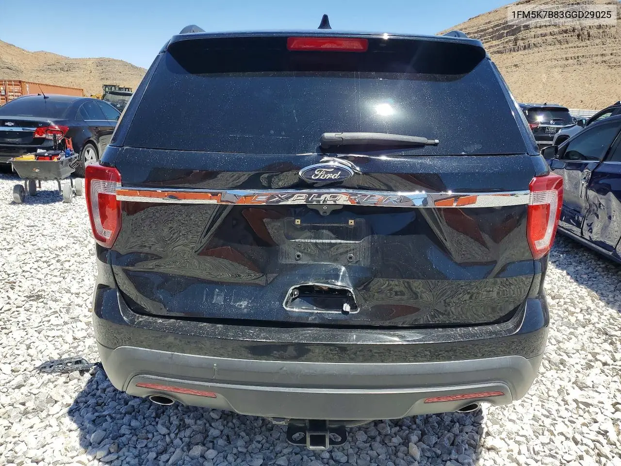 2016 Ford Explorer VIN: 1FM5K7B83GGD29025 Lot: 54902976