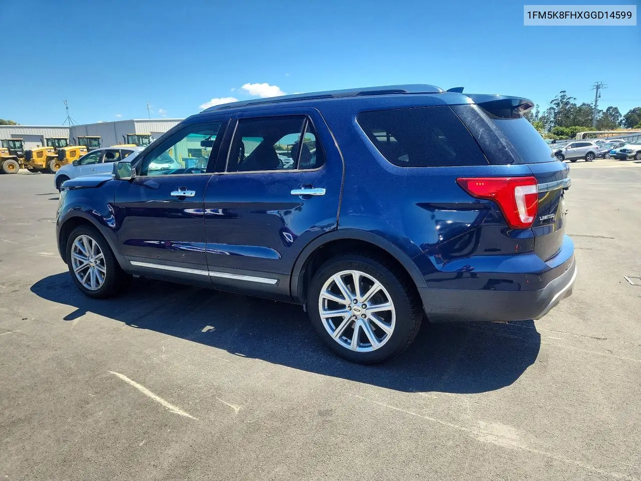 2016 Ford Explorer Limited VIN: 1FM5K8FHXGGD14599 Lot: 56745946